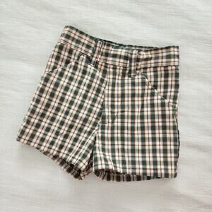 Vintage 70s Plaid Shorts 4t